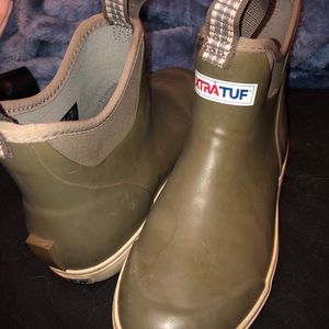 XTRATUF boots olive green